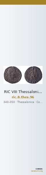RIC VIII Thessalonica 96 — CANOA