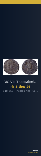 RIC VIII Thessalonica 96 — CANOA