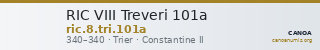 RIC VIII Treveri 101a — CANOA
