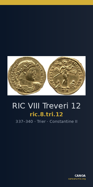 RIC VIII Treveri 12 — CANOA