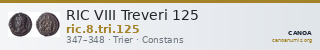 RIC VIII Treveri 125 — CANOA