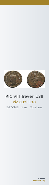 RIC VIII Treveri 138 — CANOA
