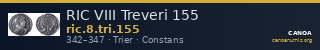 RIC VIII Treveri 155 — CANOA
