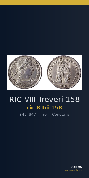 RIC VIII Treveri 158 — CANOA