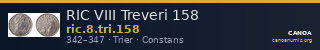 RIC VIII Treveri 158 — CANOA