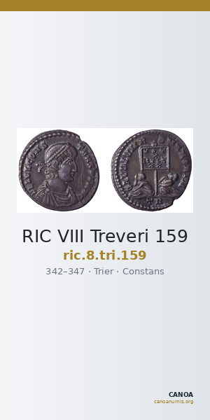 RIC VIII Treveri 159 — CANOA