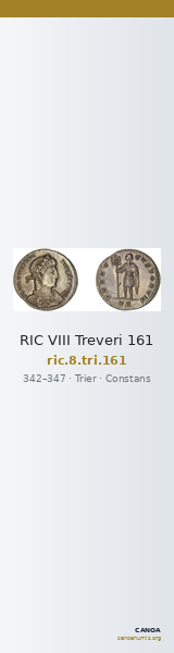 RIC VIII Treveri 161 — CANOA