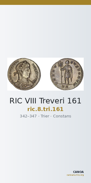 RIC VIII Treveri 161 — CANOA