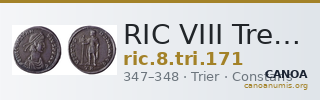 RIC VIII Treveri 171 — CANOA