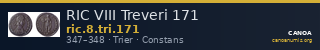 RIC VIII Treveri 171 — CANOA