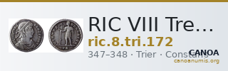 RIC VIII Treveri 172 — CANOA