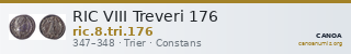 RIC VIII Treveri 176 — CANOA