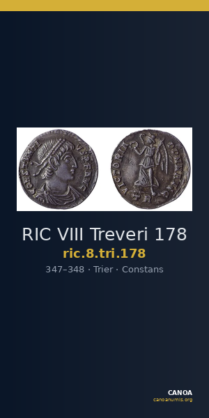 RIC VIII Treveri 178 — CANOA