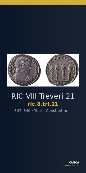 RIC VIII Treveri 21 — CANOA