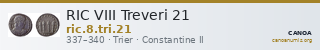 RIC VIII Treveri 21 — CANOA