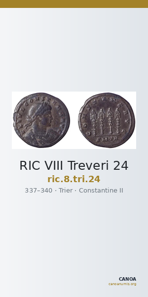 RIC VIII Treveri 24 — CANOA