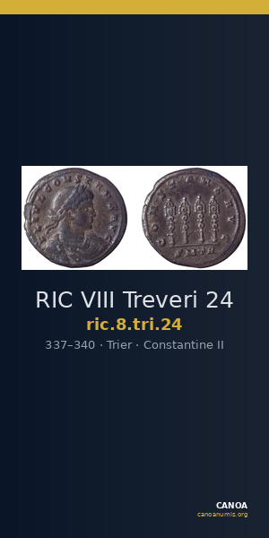 RIC VIII Treveri 24 — CANOA