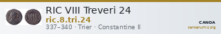 RIC VIII Treveri 24 — CANOA
