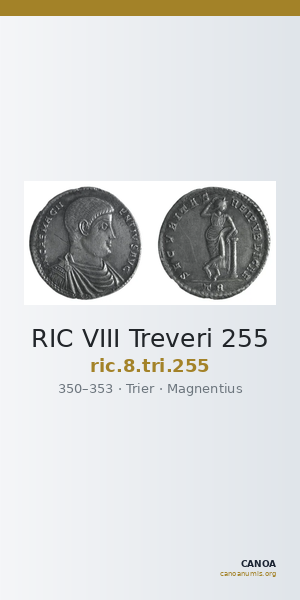 RIC VIII Treveri 255 — CANOA