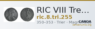 RIC VIII Treveri 255 — CANOA