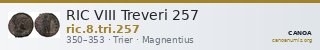 RIC VIII Treveri 257 — CANOA