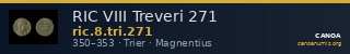 RIC VIII Treveri 271 — CANOA