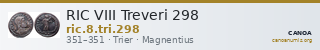 RIC VIII Treveri 298 — CANOA