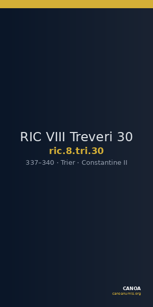 RIC VIII Treveri 30 — CANOA