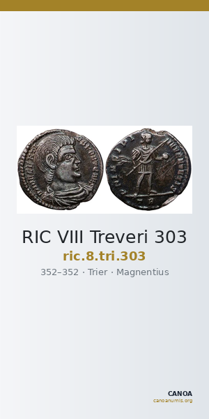 RIC VIII Treveri 303 — CANOA