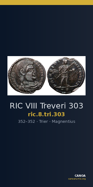 RIC VIII Treveri 303 — CANOA