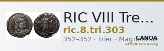 RIC VIII Treveri 303 — CANOA