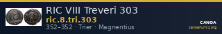 RIC VIII Treveri 303 — CANOA