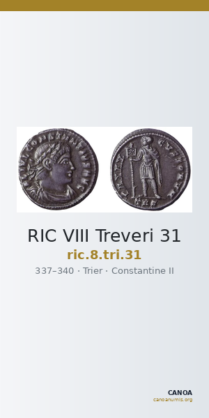 RIC VIII Treveri 31 — CANOA
