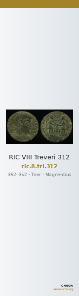 RIC VIII Treveri 312 — CANOA