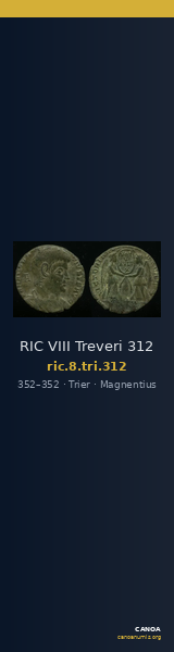 RIC VIII Treveri 312 — CANOA
