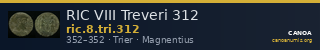 RIC VIII Treveri 312 — CANOA