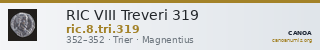 RIC VIII Treveri 319 — CANOA