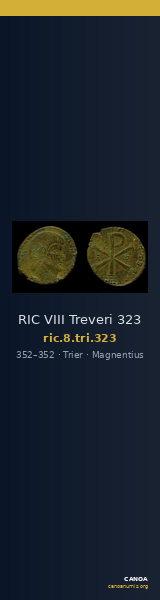 RIC VIII Treveri 323 — CANOA