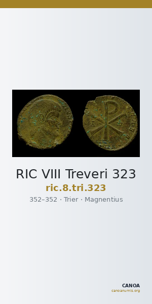 RIC VIII Treveri 323 — CANOA
