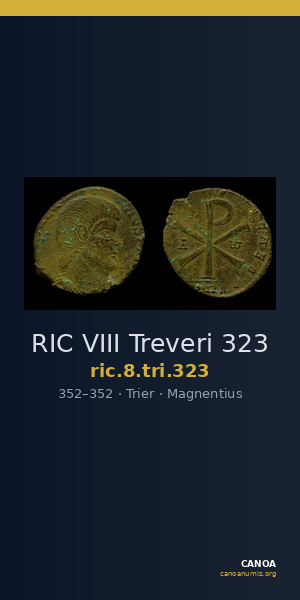 RIC VIII Treveri 323 — CANOA