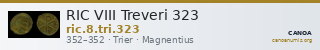 RIC VIII Treveri 323 — CANOA