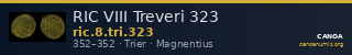 RIC VIII Treveri 323 — CANOA