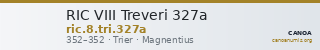 RIC VIII Treveri 327a — CANOA