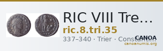 RIC VIII Treveri 35 — CANOA