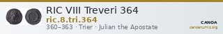 RIC VIII Treveri 364 — CANOA
