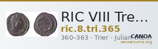 RIC VIII Treveri 365 — CANOA