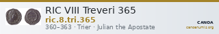 RIC VIII Treveri 365 — CANOA