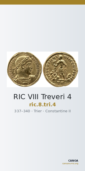 RIC VIII Treveri 4 — CANOA