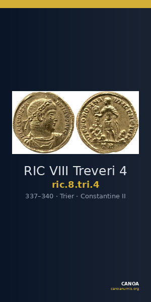 RIC VIII Treveri 4 — CANOA