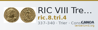 RIC VIII Treveri 4 — CANOA